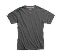 Scruffs Men's -Worker T-Shirt in Dark Grey | Size: 2XL Scruffs Dark Grey 2XL