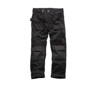 Scruffs Men's Worker Workwear Trousers, Black (Black 001), 32W Long UK
