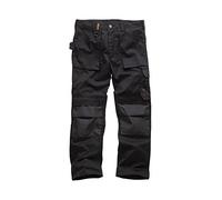 Scruffs Men's Worker Workwear Trousers, Black (Black 001), 34W Short UK