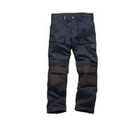 Scruffs Men's Worker Workwear Trousers, Navy, 30W UK