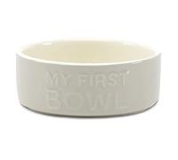 Scruffs My First Bowl Small Stoneware Pet Food Bowl 13 cm x 13 cm x 5 cm Grey
