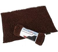 Scruffs & Tramps Dog Dry Mat Noodle Non-slip Machine Washable Brown Dog Carpet