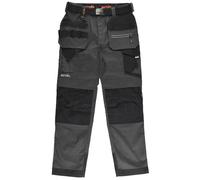 Scruffs Work Trousers Pro Flex Holster – Stretch, Holster Pockets – Graphite 36W Long UK