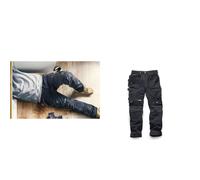 Scruffs Pro Flex Plus Trousers - Mens, 92% Nylon
