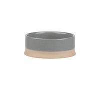 Scruffs Scandi Non Tip Stoneware Dog Food Bowl 16 cm x 16 cm x 5 cm Grey
