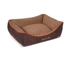 Scruffs Self Heating Thermal Box Bed (L) Brown