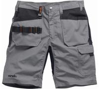 Scruffs Shorts Stretch-Arbeitshorts „Flex“ -Anthrazit