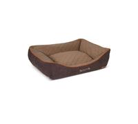 Scruffs Thermal Box Bed for Dogs - Brown - Size: Large - Pet Beds