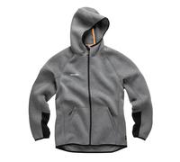Scruffs Trade Air Layered Hoodie - Grey Marl - XXL