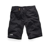 Scruffs Trade Flex Shorts Black 30" W (T55451)