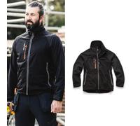 Scruffs Trade Flex softshell jacket - Mens, 92% Polyester