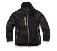 Scruffs Trade Flex Softshell Work Jacket Black - S