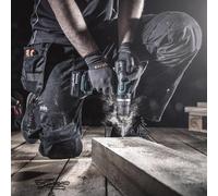 Scruffs Trade Flex Trouser Black Twill Cotton Stretch Tradesman Workwear