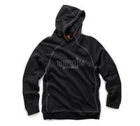 Scruffs Trade Work Hoodie Black Men's Hooded Jumper - Xl