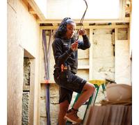 Scruffs Tradeflex Black Women's Shorts, Size 12