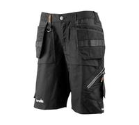 Scruffs Tradeflex Black Women's Shorts, Size 14