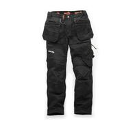 Scruffs Tradeflex Short Black Women's Trousers, Size 14