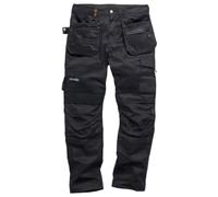 Scruffs Tradeflex Work Trousers Black - 38W 32L