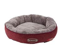 Scruffs Tramps Self Heating Thermal Ring Bed Burgundy