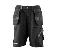 Scruffs Tradeflex Black Women's Shorts, Size 14