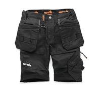 Scruffs Women's Trade Flex Holster Shorts, Black, Size 18 (T55660)