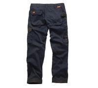 Scruffs Worker Mens Navy Lightweight Trade Workwear Trade Trousers- Short