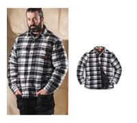 Scruffs Worker padded checked shirt - Mens, 100% Polyester