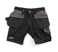 Scruffs Worker Plus Holster Shorts, Black, 28 (T56202)