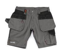 Scruffs Worker Plus Holster Shorts Graphite - 36" W (T56198)