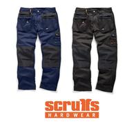 Scruffs Worker Plus Mens Navy Holster Lightweight Workwear Trousers