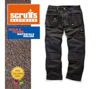Scruffs T51791 Worker Plus Trouser Black 38S Each 1