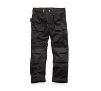Scruffs Men's Worker Workwear Trousers, Black (Black 001), 36 Long UK
