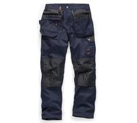 Scruffs Worker Plus Mens Navy Holster Lightweight Workwear Trousers