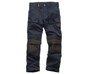 Scruffs Worker Plus Worker Work Trousers Hard Wearing Trade Trousers Navy