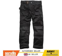 Scruffs Worker Work Trousers Combat Hard Wearing Trouser Cargo & Knee Pad Pocket