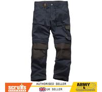 Scruffs Worker Work Trousers Combat Hard Wearing Trouser Cargo & Knee Pad Pocket