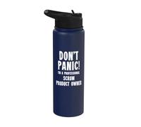 Scrum Product Owner Stainless Steel Insulated Water Bottle