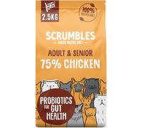 Scrumbles Adult and Senior Cat Dry Food with Chicken High Protein Immune Support