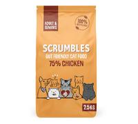Scrumbles Adult & Senior Chicken Dry Cat Food - 2.5kg
