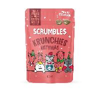 Scrumbles Christmas Turkey Krunchies Cat Treats - 60g Bag