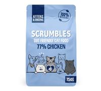 Scrumbles Complete Dry Kitten Food, Gluten Free Recipe, 750g,package may vary