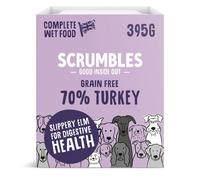 Scrumbles Complete Wet Dog Food Turkey Grain Free 395g