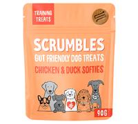 Scrumbles Dog Soft Treats Gut Friendly Chicken & Duck 90g
