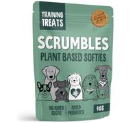 Scrumbles • Dog Treats • Hypoallergenic • All Lifestages • Veggie • 90g Bag • Gut Friendly Prebiotics • Gluten Free