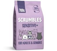 Scrumbles Sensitive+ Gut Friendly Adult Dry Cat Food - 700g
