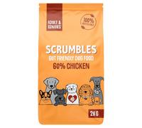 Scrumbles Dry Dog Food with Fresh Chicken, 2 kg (Pack of 1),package may vary