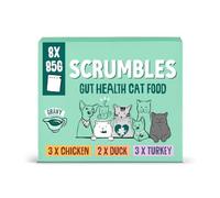 Scrumbles Grain Free Wet Cat Gravy Pouch Selection 32x85g