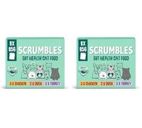 Scrumbles Grain Free Wet Cat Gravy Pouch Selection 32x85g (Pack of 2)