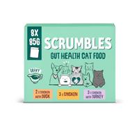 Scrumbles Grain Free Wet Cat Gravy Pouch Selection 32x85g