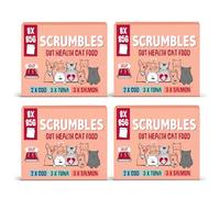 Scrumbles Grain Free Wet Cat Jelly Fish Pouch Selection 32x85g